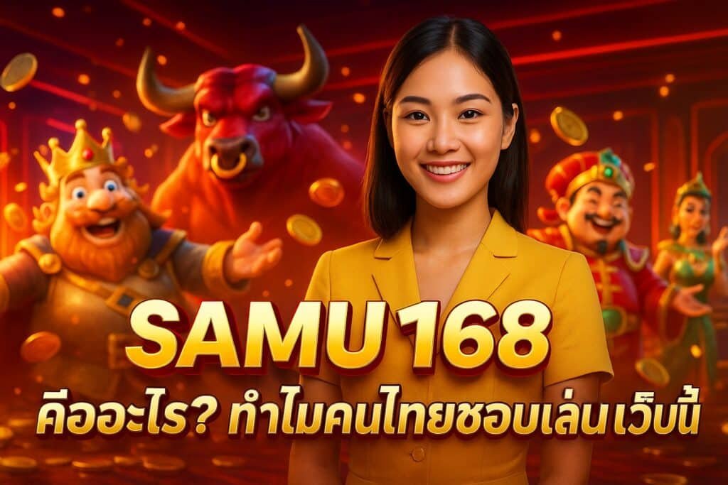 SAMU168 คืออะไร? ทำไมคนไทยชอบเล่นเว็บนี้