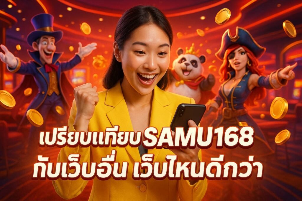 เปรียบเทียบ SAMU168 กับเว็บอื่น เว็บไหนดีกว่า
